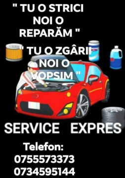 Service auto și tinichigerie vopsitorie non stop